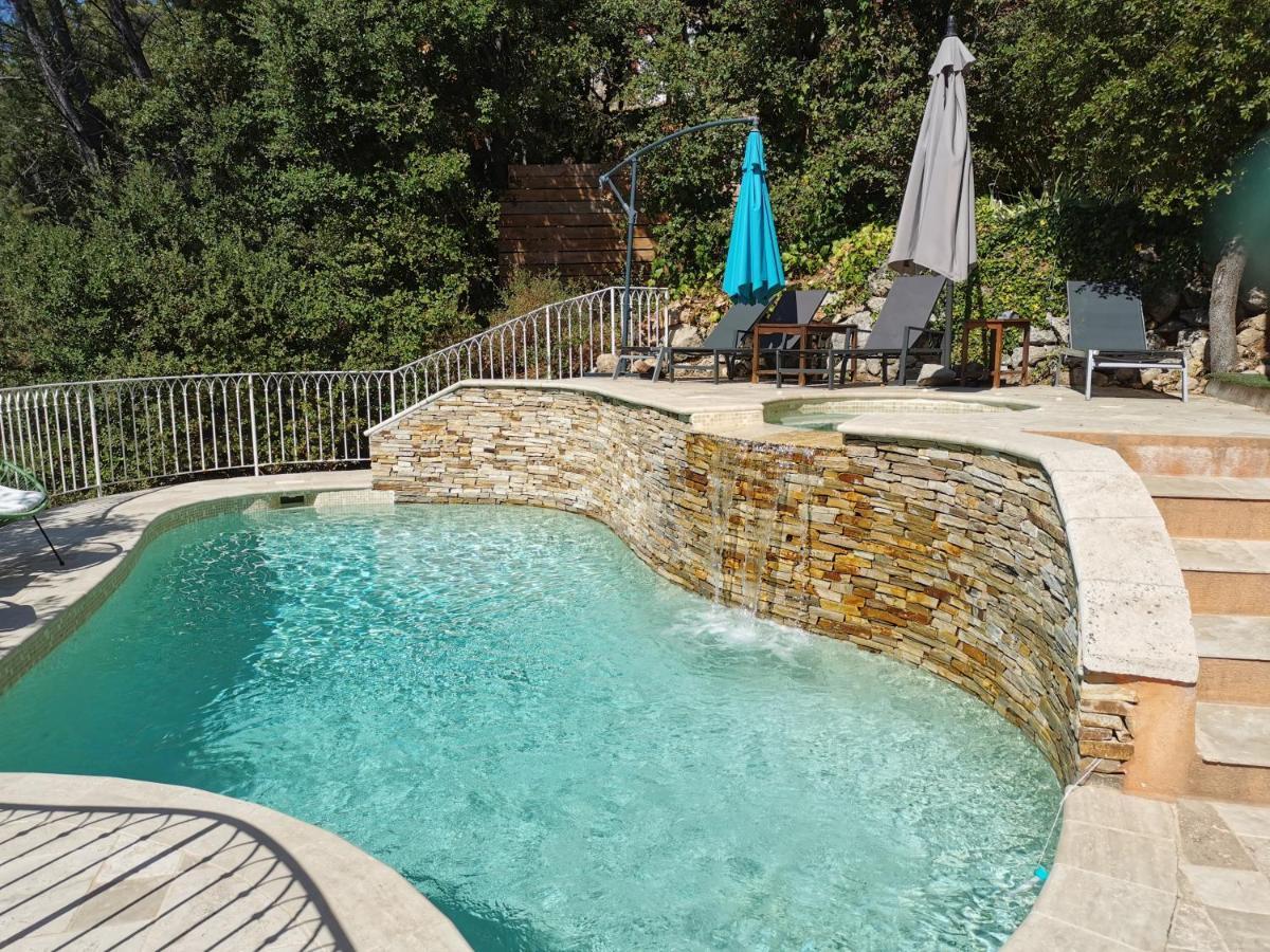 Appart "Pins & Parasol", Piscine Chauffee Et Bain A Remous Taradeau エクステリア 写真
