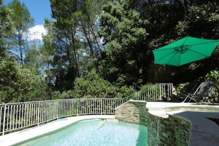 Appart "Pins & Parasol", Piscine Chauffee Et Bain A Remous Taradeau エクステリア 写真